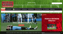 Desktop Screenshot of kieleckifutbol.pl